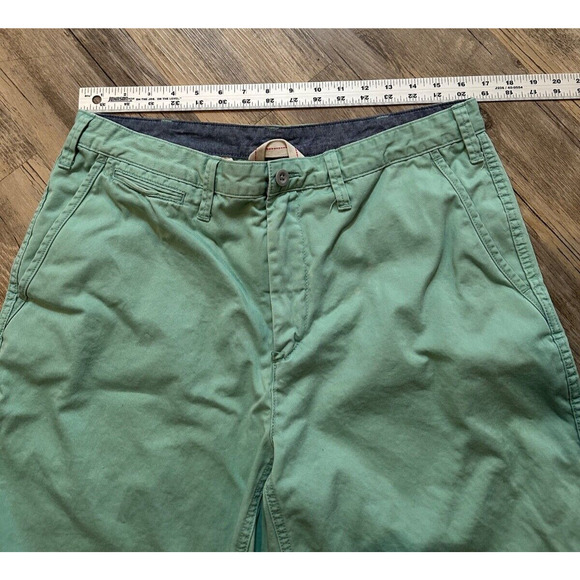Polo Ralph Lauren Relaxed Fit 9" Chino Shorts Size 34 Faded Mint Green Blemish - Picture 4 of 7